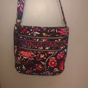 Vera Bradley Foxwood Triple Zip Purse